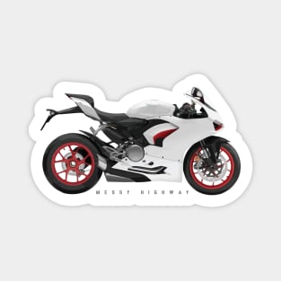 Ducati Panigale V2 20 white sn Sticker